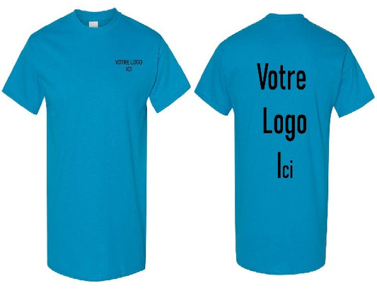 T-shirt manches courtes - Impression deux emplacements